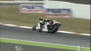 Mamma mia  Rossi vs Lorenzo Catalunya GP 2009 [upl. by Gnanmas554]