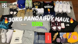 30KG PANDABUY HAUL UNBOXINGSUPEREME GALLERY DEPT JORDAN CORTIEZ NOCTA pandabuy pandabuyhaul [upl. by Atipul]