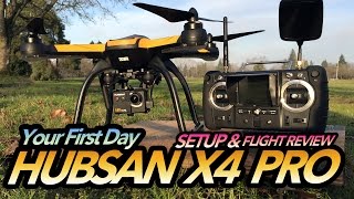 HUBSAN X4 Pro H109S GPS FPV Drone  YOUR FIRST DAY  UPDATE [upl. by Boylan25]