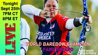 World Champion Barebow Fawn Girard [upl. by Anitsuj955]