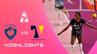 Bergamo vs Trentino  Highlights  LVF A1  10a Giornata [upl. by Allcot]