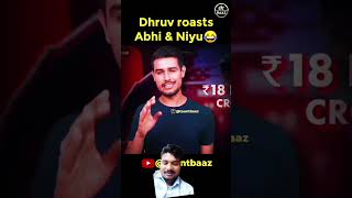 dhruv rathee roasted by abhiampniyu roast funny amazingfacts dhruvratheeshortsvideoabhiandniyu [upl. by Ylrae]