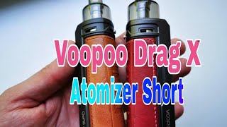 Voopoo Drag x ATOMIZER SHORT PROBLEM SOLVE [upl. by Avlem]