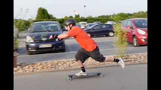 Surfskate Sector 9 Roundhouse Greatwhite Test Ride [upl. by Eugenle]