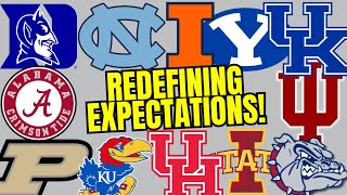 Redefining Expectations For Our Favorite College Basketball Teams [upl. by Jesher]