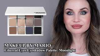 MAKEUP BY MARIO  Ethereal Eyes Eyeshadow Palette Moonlight  Makeup Review [upl. by Terina279]