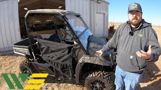 John Deere XUV 590M Gator Walkaround and Product Overview [upl. by Standush]