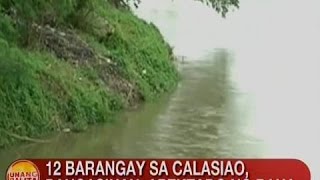 UB 12 barangay sa Calasiao Pangasinan apektado ng baha [upl. by Blumenfeld]