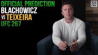 Official UFC 267 Prediction Blachowicz vs Teixeira [upl. by Claudetta]