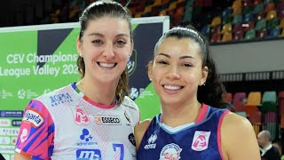 ALL quotMEGA RALLYquot of the match Scandicci  Novara  Lega Volley Femminile 202324 [upl. by Erej212]