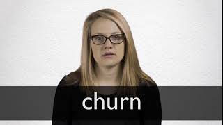 How to pronounce CHURN in British English [upl. by Brockwell]