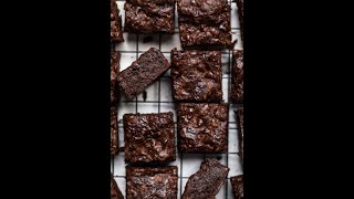 The best vegan brownies Shorts [upl. by Esertap]