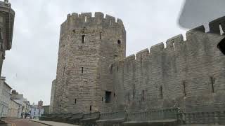 Caernarfon Castle 🏰 North Wales 🇬🇧 🇬🇧 uk northwales travel [upl. by Elpmid453]