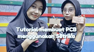 Tutorial membuat PCB menggunakan Setrika Hasilnya diluar dugaan [upl. by Oicirbaf]