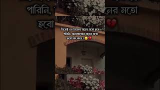 নিজেই তো নিজের মনের মতো হতে পারলাম না🥀 keno Je tor Moner Moto Hoite Parlam na  আমি তোর মনের মত sad [upl. by Henricks857]