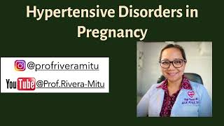 Hypertensive Disorders in Pregnancy [upl. by Delila]