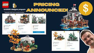 Bricklink Series 3 Pricing Announced  Designer Program Exclusive Sets [upl. by Okkin]