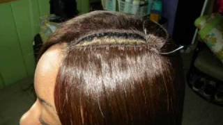 sew in hair step by step 2 [upl. by Kim427]