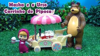 Masha e o Urso Carrinho de Pipoca  MASHA AND THE BEARS POPCORN CAR MASHA MASHAEOURSO TiaCris [upl. by Graeme]