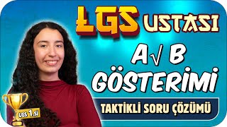 LGS 1si a√b Gösterimi Soru Çözüm Taktiği  LGS Ustası ✏️ [upl. by Isborne]