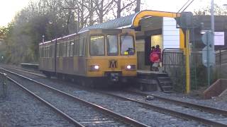 Tyne and Wear Metro  Single Metrocar 4034 at Howdon [upl. by Naletak]