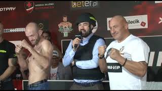 MMAVIP 3 MARCIN NAJMAN VS RYSZARD SZCZENA  FACE TO FACE [upl. by Nicolas]