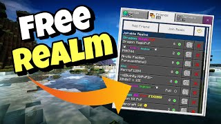 JOIN MY FREE MINECRAFT REALM 121 2024 MCPE PS5 XBOX PC [upl. by Vida365]