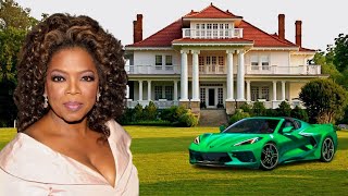 Oprah Winfrey Lifestyle ExBoyfriends Age Parents Houses amp NET WORTH 2024 [upl. by Ytram]