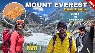 Everest Base Camp Trek April 2024 Documentary Part 1  Full Trek Information amp Review [upl. by Vandervelde]