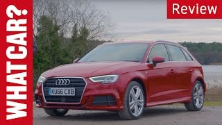 2017 Audi A3 Sportback review  What Car [upl. by Auof]