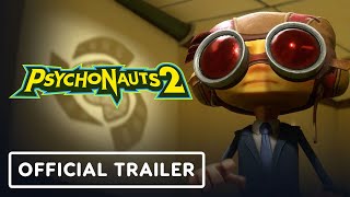 Psychonauts 2  Official Launch Trailer  gamescom 2021 [upl. by Arakihc]