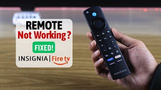 Fix Insignia Fire TV Remote Not Working PowerSeveralAll Buttons [upl. by Dieball]