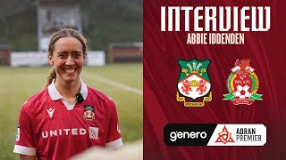 INTERVIEW  Abbie Iddenden after Briton Ferry Llansawel [upl. by Ayatnwahs904]