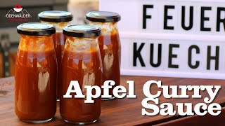 Apfel Curry Sauce  Die Weltbeste Currysauce [upl. by Kaye290]