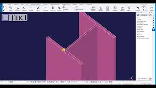 Tekla Basic  Learning Clip Plane tool in Tekla [upl. by Carrelli792]