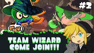 Team WIZARD VS Team Ninja With YOU COME JOIN  splatoween spooky wizard splatfest  Sub [upl. by Cecilius]