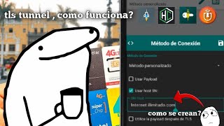 Internet ilimitado  como funcionaba la app tls tunnel [upl. by Yrennalf]