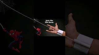 How to make spider man web shooter from paper  shorts viral craft [upl. by Annayrb]