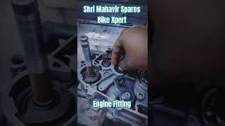 Engine Fittingenginebikefitting pulsarsplendorpassionbikeclutchclutchplateviralvideoshorts [upl. by Eynahpets]