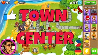 Bloons TD6 Town Center Map3 [upl. by Airym]