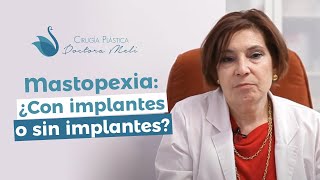 Mastopexia ¿con o sin implantes [upl. by Tracey]