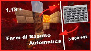 Come Costruire una Farm di Basalto Automatica  Minecraft Tutorial 118 [upl. by Yolande]