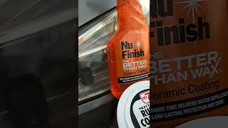 nu finish ceramic coating combo with no 7 heavyduty rubbing compound insane results [upl. by O'Malley]