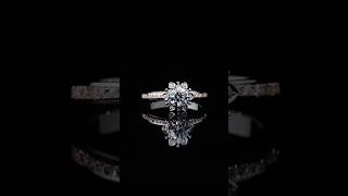 Custom petal engagement ring making  making engagement ring [upl. by Assilaj106]