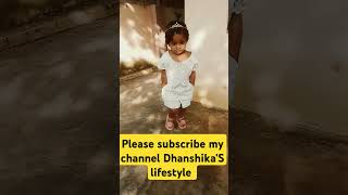 Walking style nachindha ❣️ baby girl DhanshikaS lifestyle  please subscribe [upl. by Yasdnil422]