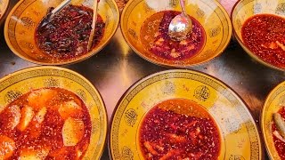 SPICY Chinese Street Food Tour in Chengdu China  BEST Street Food in Szechuan China [upl. by Birk]