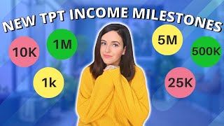 ✨ Teachers Pay Teachers New Milestones Program  TpT Money Incentives and how I measure success [upl. by Malamud142]