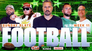 Big Cat and Co Sweat Out the Week 11 Sunday Slate  Barstool Gambling Cave [upl. by Tamah247]