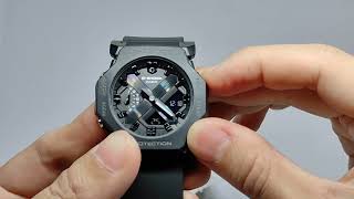 Cara Setting Casio GShock GA23001A  GA23007A  GA23004A [upl. by Eshelman627]