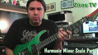 Learn the Harmonic Minor Scale Part2  Lick of the Week 52 [upl. by Bartolemo696]